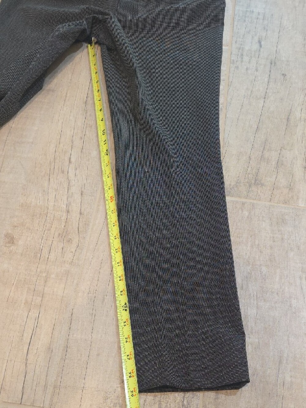 Women’s Black And White Tailored Work Pants - Picture 4 of 11